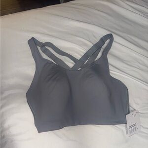 Lululemon Athletica Gray Racerback Sports Bra